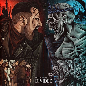 Villain Of The Story - Divided Ltd. Orange & Dark Blue Splatter Vinyl Edition