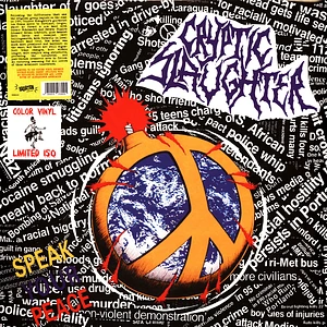 Cryptic Slaughter - Speak Your Peace Blue Vinyl Edtion
