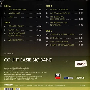 Count Basie Big Band - Live In Berlin 1963