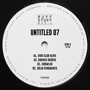 Ruff Stuff - Untitled 07