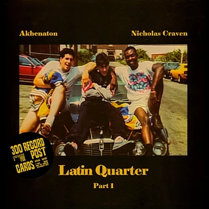 Akhenaton X Nicholas Craven - Latin Quarter Part 1 + Vinyl Postcard