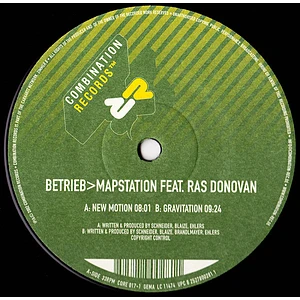 Betrieb > Mapstation Feat. Ras Donovan - New Motion / Gravitation