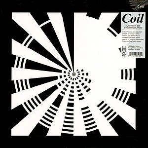Coil - Queens Of The Circulating Library HHV Exclusive Baby Blue / Clear Splatter Vinyl Edition