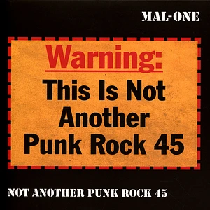 Mal-One - Not Another Punk Rock 45