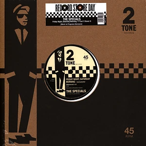 The Specials - Work In Progress Versions Black Friday Record Store Day Edition 2022