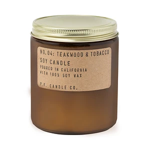 P.F. Candle Co. - Teakwood & Tobacco 7.2 oz Soy Candle