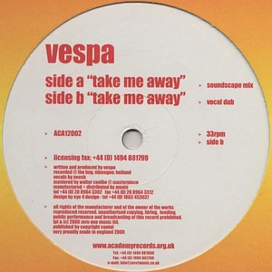 Vespa - Take Me Away