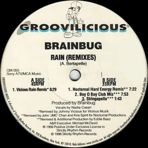 Brainbug - Rain (Remixes)