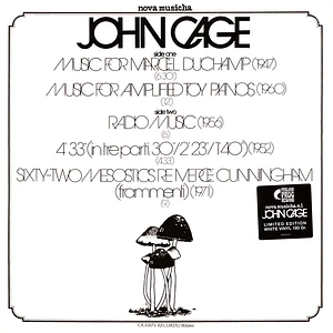 John Cage - John Cage White Vinyl Edition