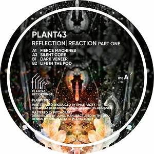 Plant43 - Reflection / Reaction Part One Orange Vinyl Edition