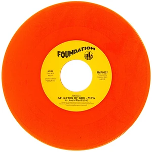 Athletes Of God, Msw & Lady Blackbird - Fontella / Don't Wanna Be Normal Record Store Day 2023 Orange Vinyl Edtion