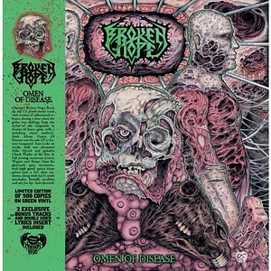 Broken Hope - Omen Of Disease Green Vinyl Edtion