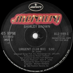 Shirley Brown - Urgent
