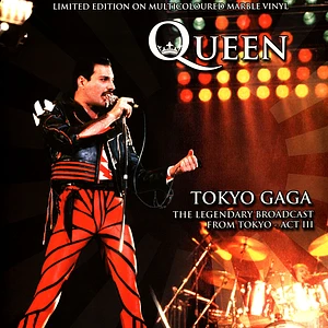 Queen - Tokyo Gaga Multi Coloured Marble Vinyl Edition