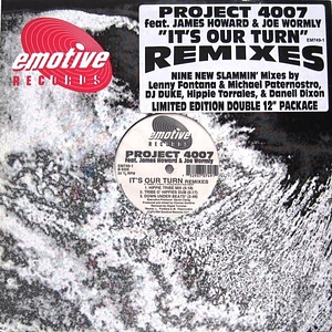 Project 4007 Feat. James Howard & Joe Wormly - It's Our Turn (Remixes)