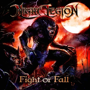Night Legion - Fight Or Fall Limited Black Vinyl Edition