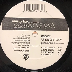 Defari - Never Lose Touch / People's Choice