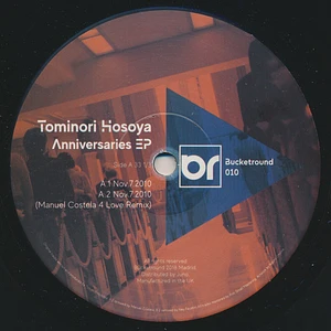 Tominori Hosoya - Anniversaries EP