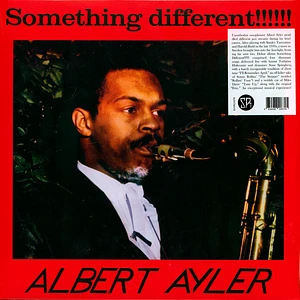 Albert Ayler - Something Different!!!