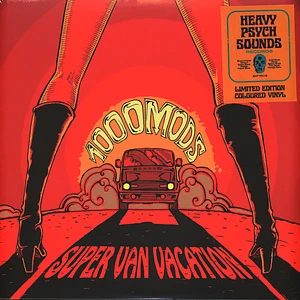 1000mods - Super Van Vacation Orange Transparent Vinyl Edition