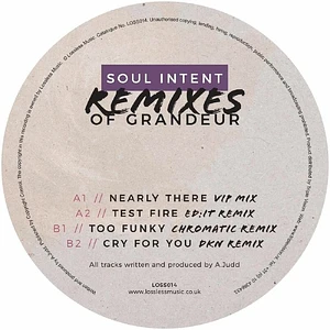 Soul Intent - Remixes Of Grandeur Purple Vinyl Edition
