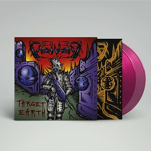Voivod - Target Earth Transparent Magenta Colored Vinyl Edition