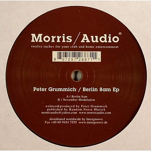 Peter Grummich - Berlin 8am EP
