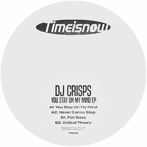DJ Crisps - You Stay On My Mind Ep Red Marbled Vinyl Edition