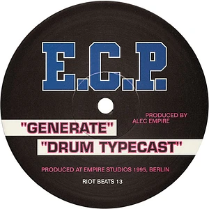 E.C.P. - Generate / Drum Typecast