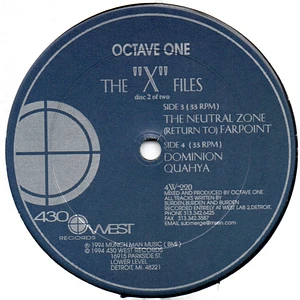 Octave One - The "X" Files