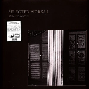 Sarah Davachi - Selected Works I Black Vinyl Edition