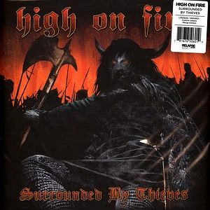 High On Fire - Surrounded By Thieves Aqua Blue And Galaxy Merge Vinyl Edition