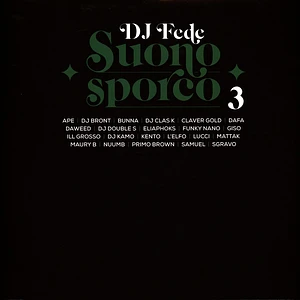 DJ Fede - Suono Sporco 3 White Vinyl Edition