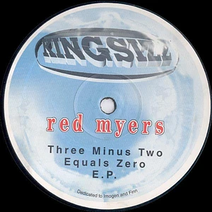 Red Myers - Three Minus Two Equals Zero E.P.