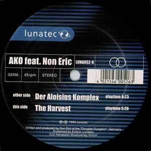 AKO Feat. Non Eric - Der Aloisius Komplex / The Harvest