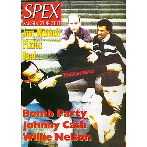 Spex - 1988/06 Bomb Party, Johnny Cash, Willie Nelson, Pixies u.a.