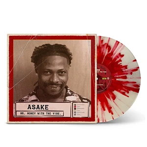 Asake - Mr. Money With The Vibe Bone W/ Red Splatter Vinyl Edition