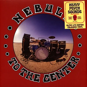 Nebula - To The Center Cornetto Orange Transparent Back Vinyl Edition