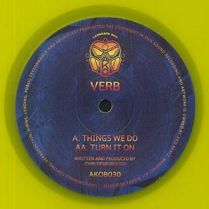 Verb - Things We Do Ep Transparent Yellow Vinyl Edition