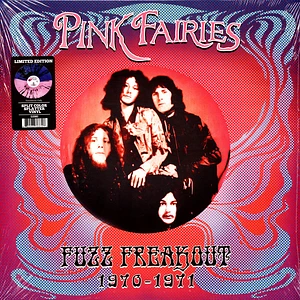 Pink Fairies - Fuzz Freakout 1970-1971 Blue Pink Black Splatter Vinyl Edition