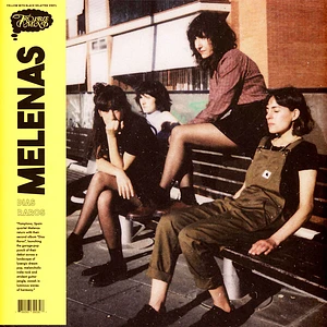 Melenas - Dias Raros Yellow & Black Splatter Vinyl Edition