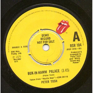 Peter Tosh - Buk-In-Hamm Palace/The Day The Dollar Die