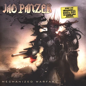 Jag Panzer - Mechanized Warfare Orange / Black Marbled Vinyl Edition