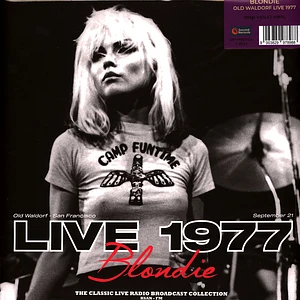 Blondie - Old Waldorf Live 1977 Violet Vinyl Edition