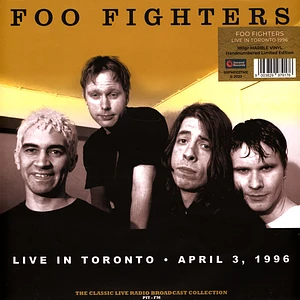 Foo Fighters - Live In Toronto April 3 1996 Marble Vinyl Edition