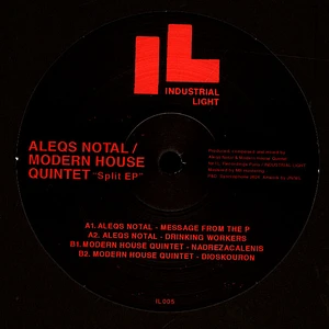 Aleqs Notal & Modern House Quintet - Split EP