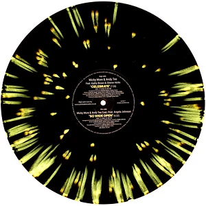 Micky More & Andy Tee - Celebrate / So Wide Open Black & Yellow Splatter Effect Edition