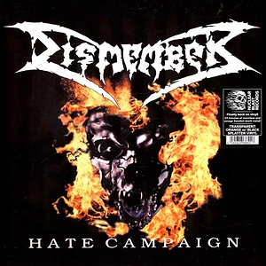 Dismember - Hate Campaign limited transparent Orange-Black Vinyl Edition