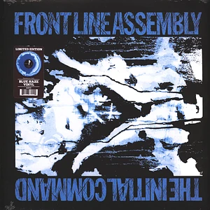 Front Line Assembly - The Initial Command Blue White Haze Vinyl Edition