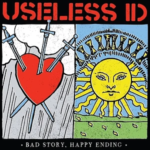 Useless ID - Bad Story Happy Ending Red & White Splatter Vinyl Edition